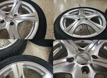 ◎傷小良品 15inc 5j +45 100/4H 国産深溝2本 165/50R15 165/50-15 4本 ラパンSS コペン ミラ エッセ ムーヴ アルト トゥデイ JA4_画像3