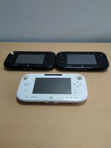 Nintendo WiiU ゲームパッド セット ジャンク WUP-010 任天堂 ヤフオクのみ出品 商品説明必読
