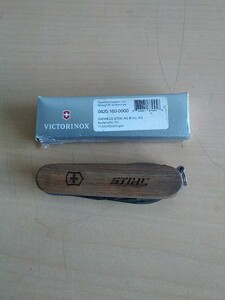 VICTORINOX ビクトリノックス STIHL スチール マルチツール アーミーナイフ 木製 長期保管品 ヤフオクのみ出品 商品説明必読