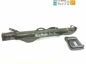 釣武者 ロッドケース IMPACT・タモ枠カバー 四つ折り付き 美品