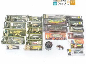 メガバス ドッグX Jr コアユ ・エバーグリーン アマゾン・メガバス ポップX 等計23個新品 バスルアー セット