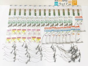 オーナー キス競技用 投 船、オサノン スーパーハリス止付 弓型キス天秤 18cm、ハヤブサ マゴチ 仕掛け 等 計100点以上 未使用品