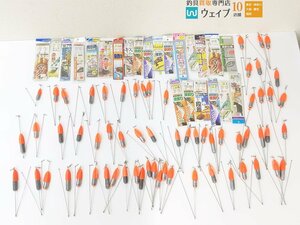 ささめ針 ササメ キスハンター・ぶっこみ釣り マゴチ ヒラメ・投魂 マダイ 他ジェット天秤 投げ 仕掛け 計80点以上 大量セット