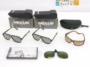 シマノ ネクサス 偏光グラス HG-1051、LSD ファンク EYE WARE 006-10 他 計4点