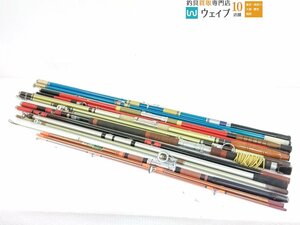 NFT スピンパワー Hi-I 3M70・NF NEW 18-4、ダイワ いそかぜ 300 他 投竿 など 大量セット ジャンク品