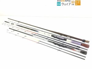 シマノ 幻波 1号 210、アルファタックル ライトマスター船 10/20号 180、オリムピック テクスター 横浜 1-210EX 計3本セット