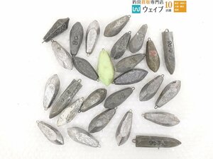 六角 オモリ 等 各種号数 70～80号 総重量 約7.5kg セット おもり オモリ 錘