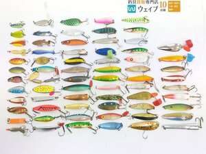 ダイワ チヌーク 7g、オリムピック スウィンキー 7g、アブガルシア トビー 4g 1/8oz、コータック 8g 他 計60点以上