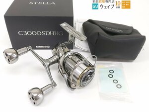 シマノ 18 ステラ C3000SDHHG ゴメクサスノブカスタム 純正なし