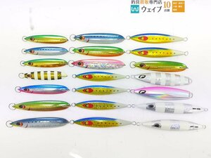 シマノ オシアウィングフォール 250g、エバーグリーン カプリス 100g、ダミキジャパン バックドロップ 130g 等 計21点セット