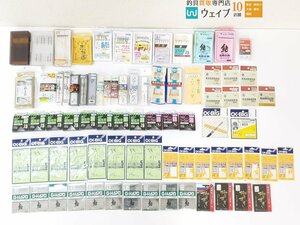 ダイワ D-MAX 鮎SS、がまかつ ジーハード 即、ゴーセン 鮎友釣 三本錨、カツイチ ツーウェイ 等 アユ用品 計78点セット