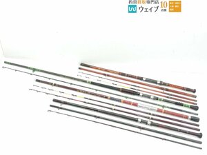 NFT パワーループ 舷海 80号 300、ダイワ 波の瀬 120号/150号 270DX、スズミ スペシャル船 80号 300 等 船竿 4本セット