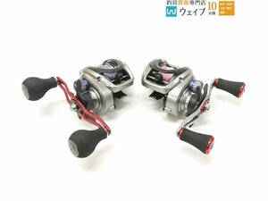 ダイワ 19 フネ XT 150P 右巻き、19 フネ XT 150HL 左巻き ハンドルカスタム品 2台セット