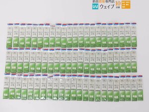 がまかつ 改良鮎エサ 白 サイズ1.5 ハリス0.3 計67点 釣り針セット 新品