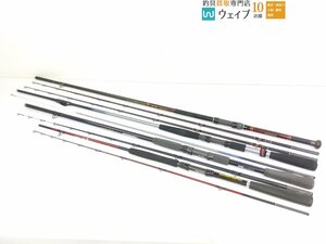 シマノ 幻波 3号 270 リョービ スーパーAD ヤリイカ 先調子 240・インターゲット 船 50-270・船 30-210 計4本セット