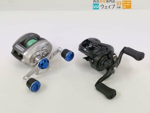 ダイワ タトゥーラ TW 100XHL、シマノ 97 スコーピオン メタニウム XT 左 計2点セット ジャンク品