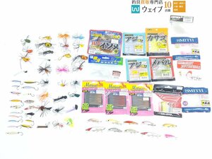 スミス Dコンタクト、バスデイ シュガーミノー S 等 他 ライトゲーム用品セット 計71点