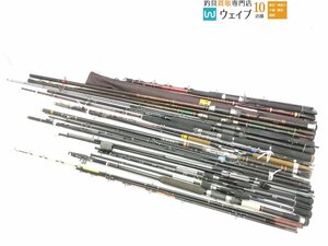 【店頭渡しor佐川着払 有料発送】 エクセルプレミア マダイ、スズミ コマセ真鯛 M270 等 船竿 ジャンク品セット