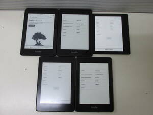 ◆ Amazon アマゾン kindle キンドル 計5台 まとめ売り Paperwhite（第10世代）oasis (第8世代) 等 /6450SA-B