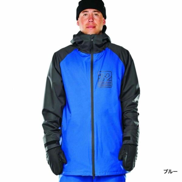 Thirtytwo GATEWAY JACKET Snorkel Blue サーティーツー ゲートウェイ ジャケット　Mサイズ