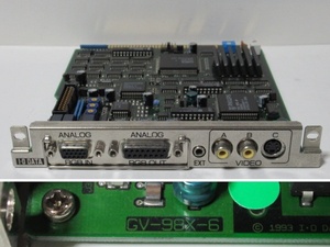 ■I・O DATA GV-98X-6　ビデオキャプチャボード？/ジャンク品■