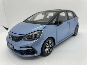 ホンダ特注 1/18 ホンダ フィット HONDA FIT SPORT ブルー J06-03-017