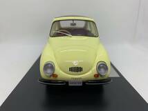 エブロ 1/18 スバル 360 EBBRO SUBARU 360 1958 イエロー J02-04-014_画像5