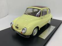 エブロ 1/18 スバル 360 EBBRO SUBARU 360 1958 イエロー J02-04-014_画像1