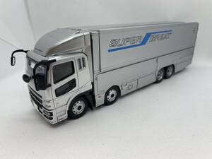 FUSO 1/43 三菱 ふそう スーパーグレート ミニチュアカー SUPER GREAT MITSUBISHI FUSO TRUCK＆BUS CORPORATION J03-1R-007-2