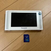 【中古】液晶ポータブルTV Panasonic SV-ME75-W3 5V型 ホワイト_画像1