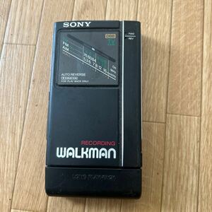 【中古品】SONY ステレオカセットレコーダー WM-F404 ウォークマン ブラック 