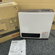 113300◎【美品】Rinnai リンナイ ガスファンヒーター RC-Y4002PE-L プロパンガス LPガス用 ラテ_画像1