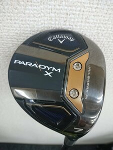 108857*Callaway キャロウェイ PARADYM X パラダイム フェアウェイウッド7W21° TOUR AD S