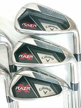 116962*Callaway キャロウェイ RAZR レイザー アイアン #5.6.8.P.A 5本セット N.S.PRO S_画像2