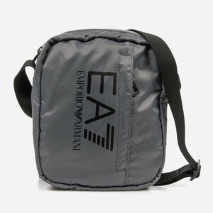 新品■EA7 EMPORIO ARMANI■ショルダーバッグ■エンポリオアルマーニ■EA7 ミニポーチ■灰色■グレー■