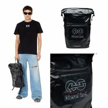 新品■定価31900円■DIESEL■リュックサック■メンズ ターポリン バックパック　ブラック■ディーゼル■リュック■黒 _画像1