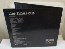 ☆彡 MINT- 英國盤 Pink Floyd The Final Cut [ UK ORIG '83 Harvest shpf 1983 ]_画像4