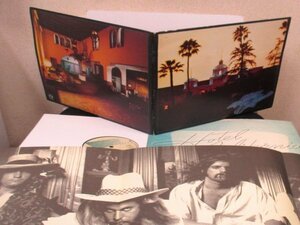 ☆ W/POSTER MINT- 英國盤 Eagles Hotel California [ UK ORIG '76 Asylum Records K 53051]