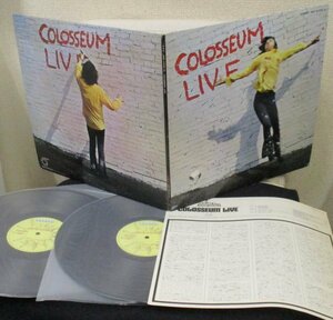 ^^ COLLOSSUM / LIVE [ Японское издание JPN 2LPs BRONZE WBS-40090/40091]