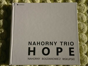  ●CD● wlodzimierz nahorny trio / HOPE (9788393161089)