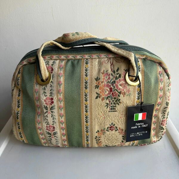 イタリア製コブラン　ハンドバッグ　布製