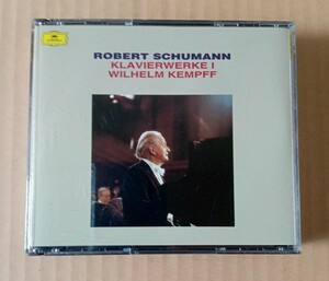 CD　クラシック　ロベルト・シューマン　SHUMANN：KLAVIERWERKEI 　WILHELM KEMPFF Ⅴ