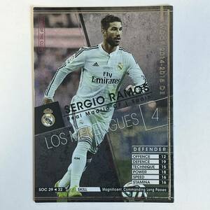 ♪♪WCCF 14-15 SOC セルヒオ・ラモス Sergio Ramos Real Madrid 2014-2015♪三点落札で普通郵便送料無料♪