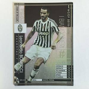 ♪♪WCCF 15-16 SOC レオナルド・ボヌッチ Leonardo Bonucci Juventus 2015-2016♪三点落札で普通郵便送料無料♪