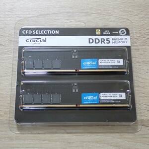 DDR5メモリ 64GB (32GB×2) Crucial W5U4800CM-32GS DDR5-4800 CFD販売