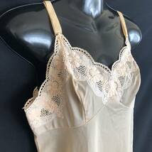 SX-628 　☆♪The BONNY co　Beauty Madams Lingerie♪☆ エクセルビューテイースリップ　 Lサイズ（B90cm　丈90cm)_画像1