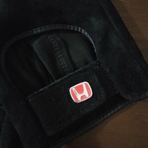 新品　HONDA ロゴ付きドライビンググローブ　黒　　　シープスキン　サイズL（24）
