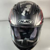 HJC バイクヘルメット フルフェイス RED (MC1SF) CS-15 SONGTAN Lサイズ_画像3