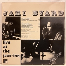 ■即決 JAZZ Jaki Byard / Live at the Jazz inn fut2036 ej4410 仏オリジナル ジャッキー・バイアード_画像2