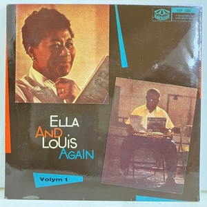 ■即決 7インチ Ella Fitzgerald Louis Armstrong / Ella And Louis Again Volym1 VEP5036 jv6110 スウェーデン・オリジ3曲入り7インチ 